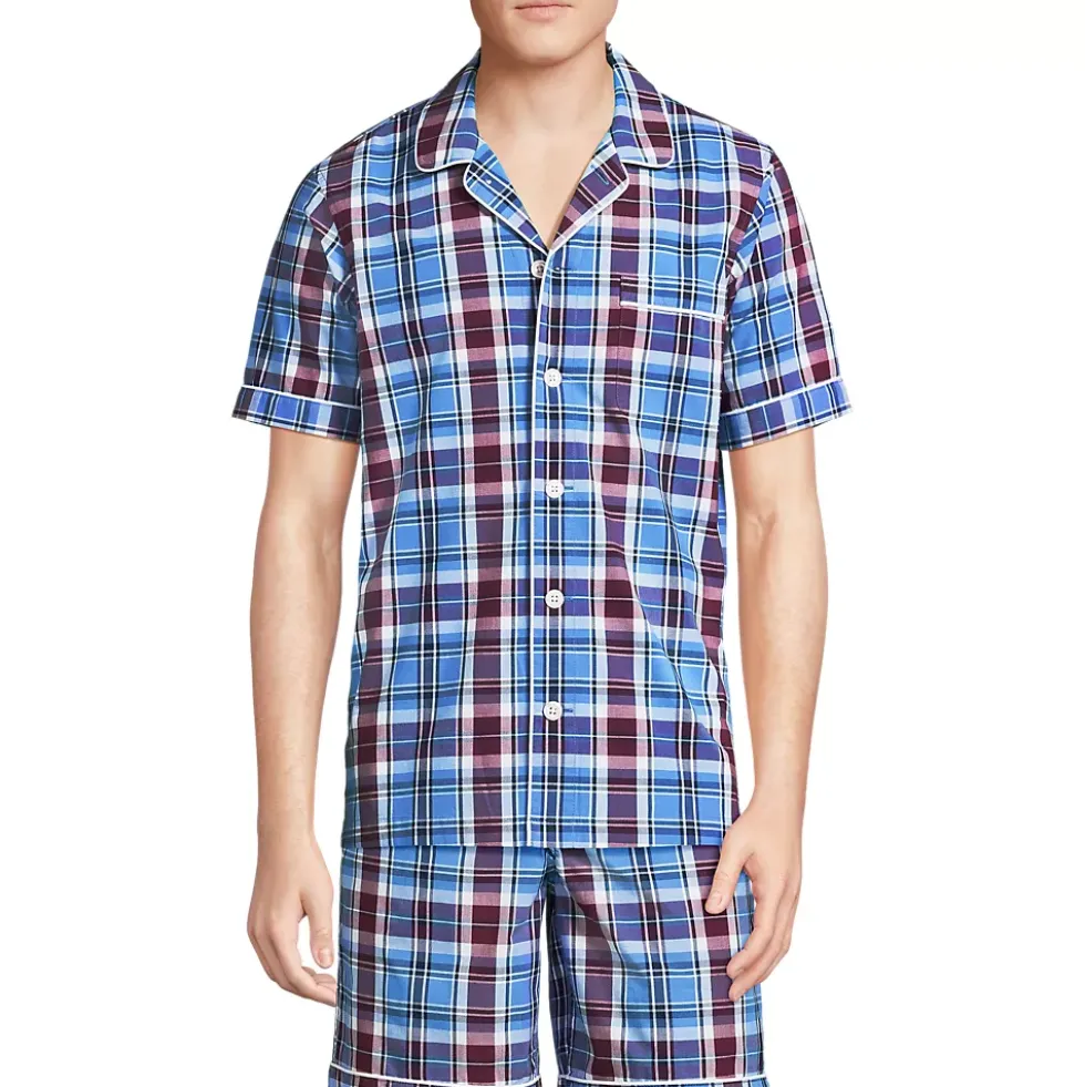 Men's Short Sleeve Essential Pajama Shirt