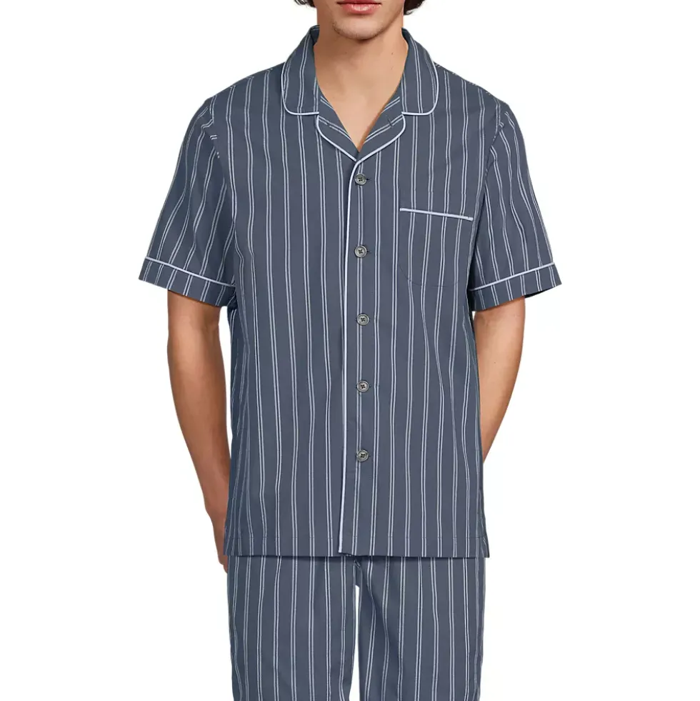 Men's Short Sleeve Essential Pajama Shirt