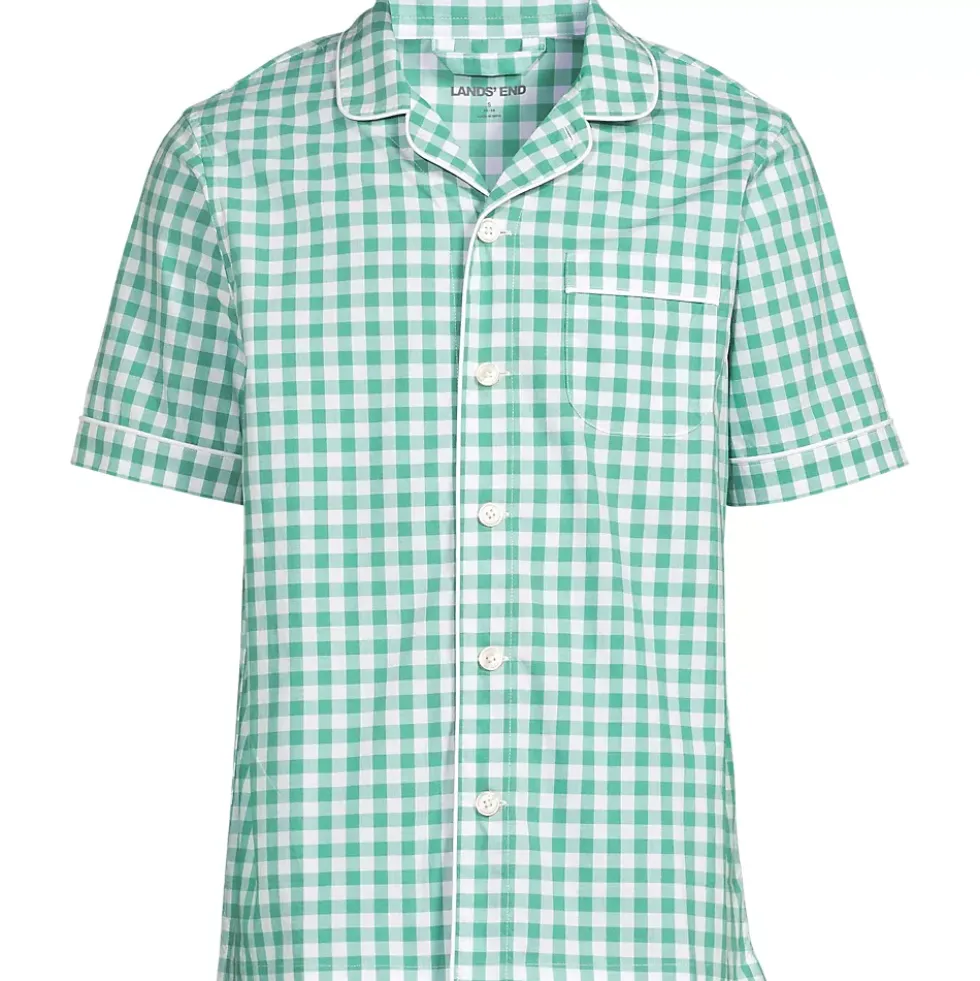Men's Short Sleeve Essential Pajama Shirt