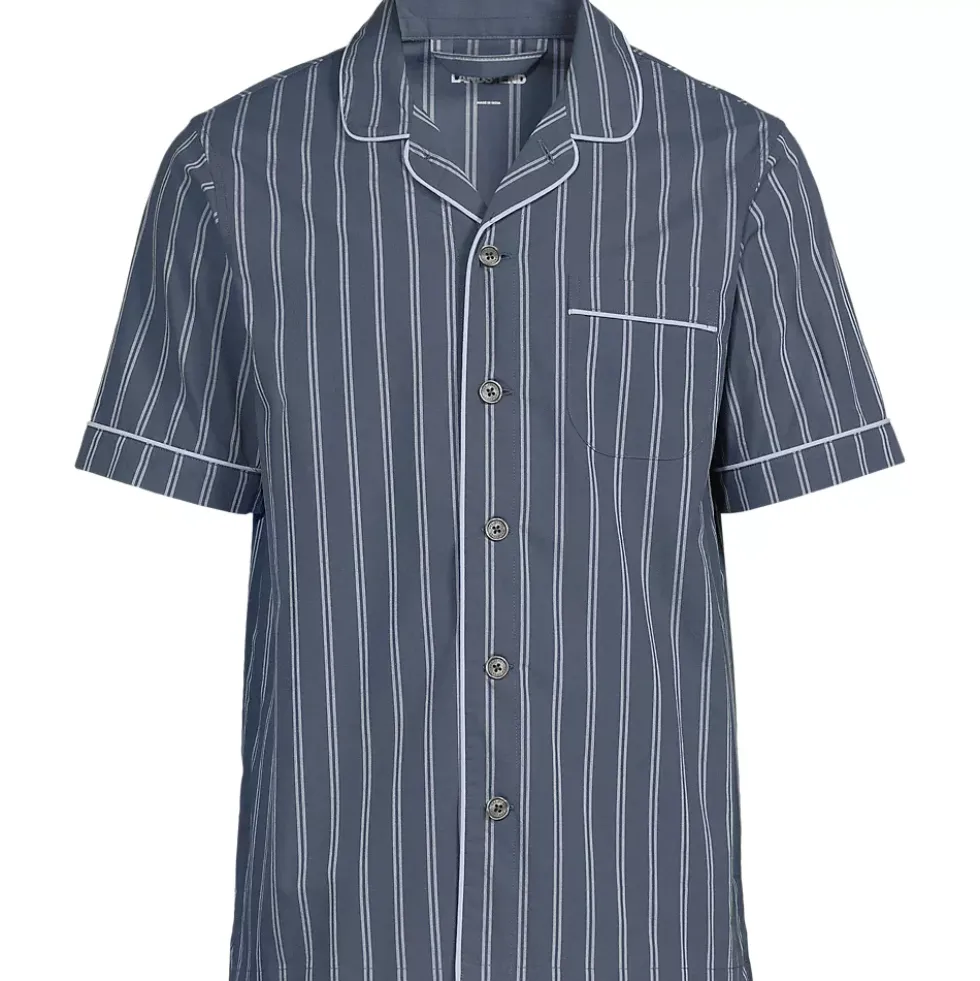 Men's Short Sleeve Essential Pajama Shirt