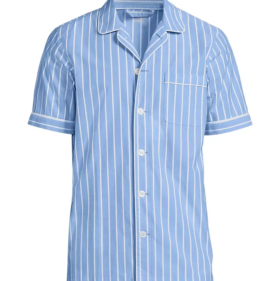 Men's Short Sleeve Essential Pajama Shirt