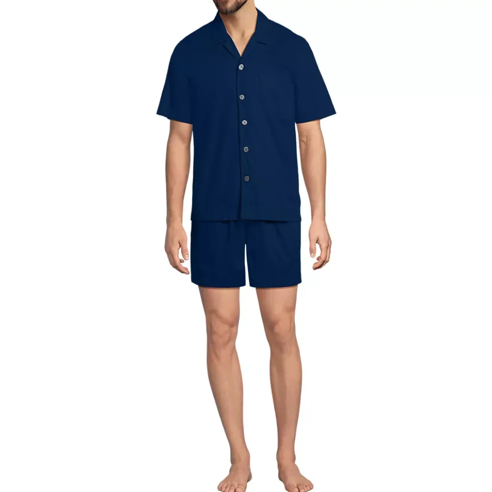 Men's Short Sleeve Essential Short Sleep Set