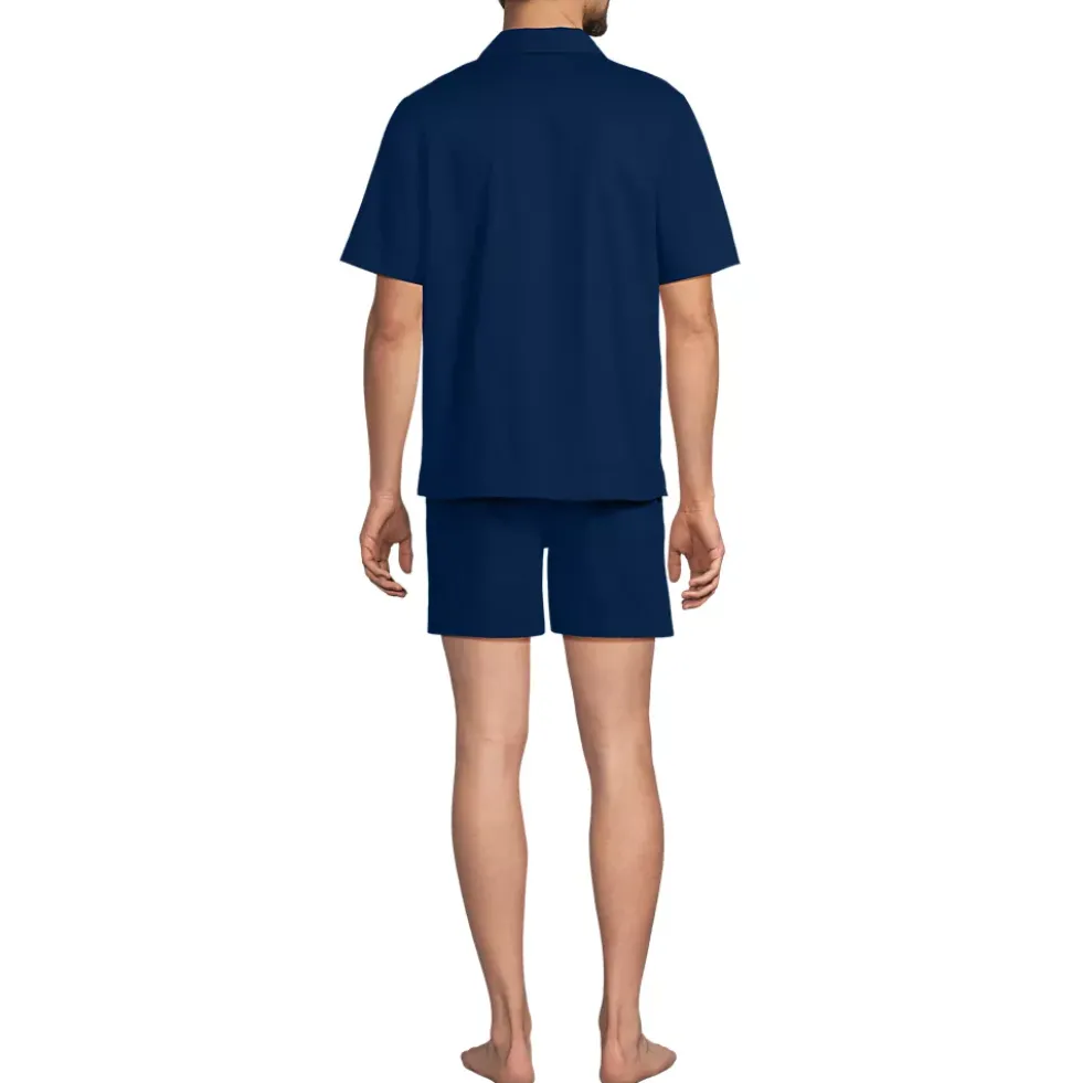 Men's Short Sleeve Essential Short Sleep Set