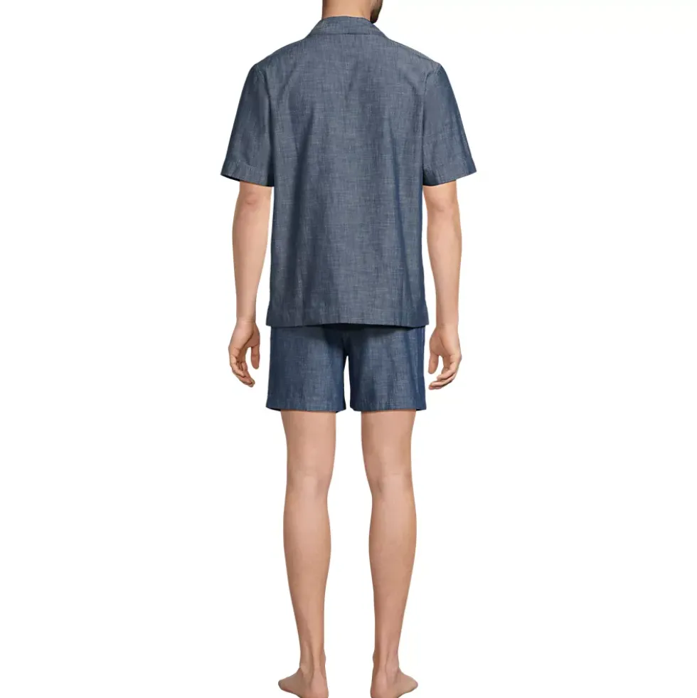 Men's Short Sleeve Essential Short Sleep Set