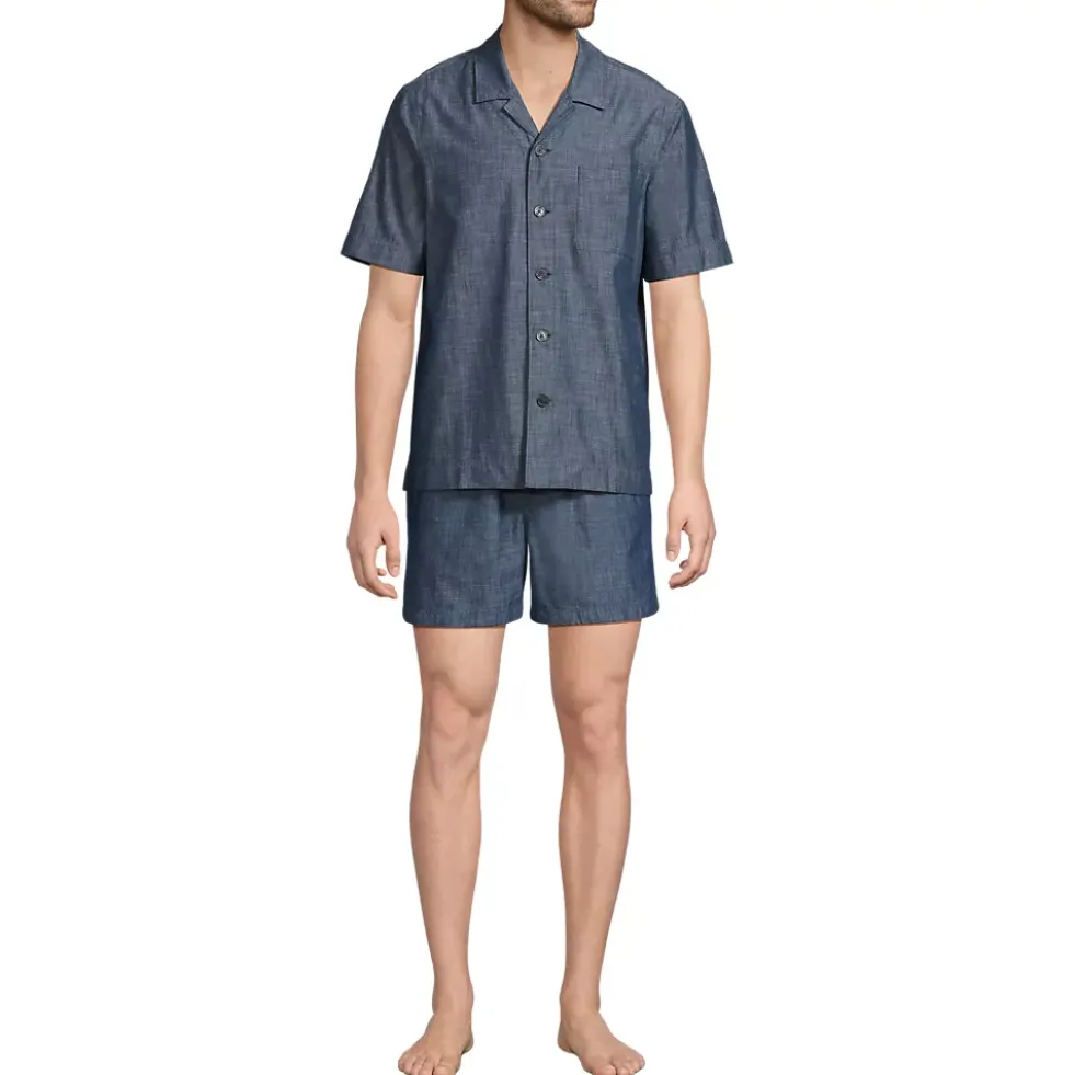Men's Short Sleeve Essential Short Sleep Set