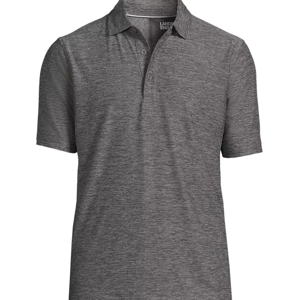 Men's Short Sleeve Flex Performance Pieced Yoke Polo