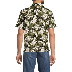 Men's Short Sleeve Hawaiian Camp Collar Shirt