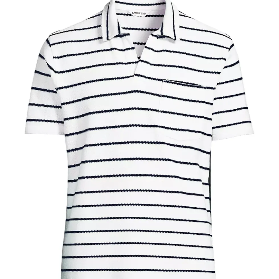 Men's Short Sleeve Honeycomb Johnny Polo