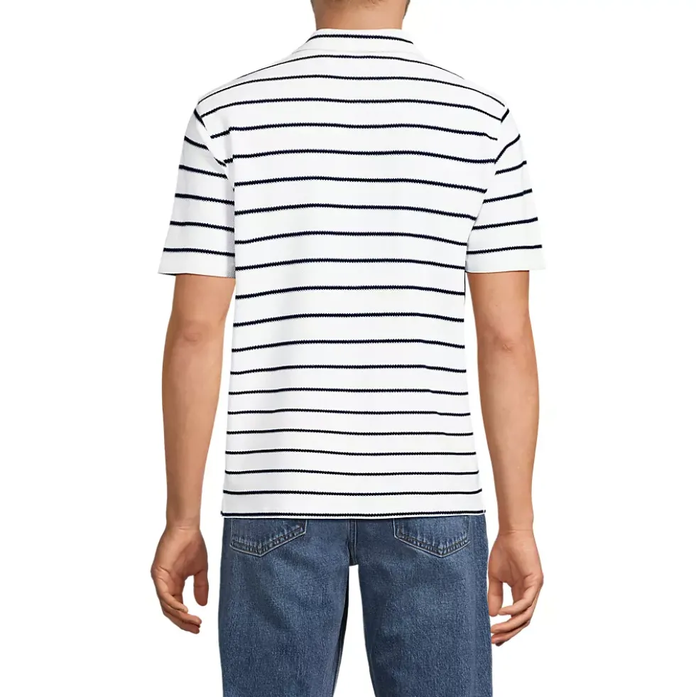 Men's Short Sleeve Honeycomb Johnny Polo