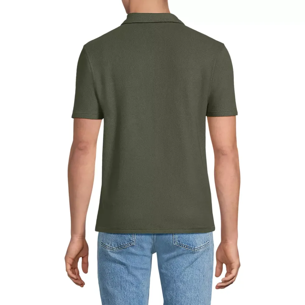 Men's Short Sleeve Honeycomb Johnny Polo