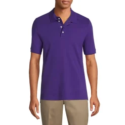 Men's Short Sleeve Interlock Polo Shirt