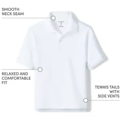 Men's Short Sleeve Interlock Polo Shirt