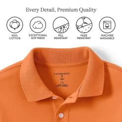 Men's Short Sleeve Interlock Polo Shirt