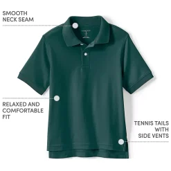 Men's Short Sleeve Interlock Polo Shirt