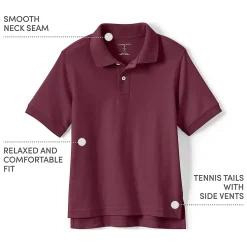 Men's Short Sleeve Interlock Polo Shirt