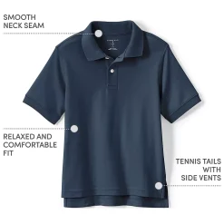 Men's Short Sleeve Interlock Polo Shirt