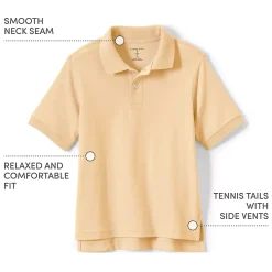 Men's Short Sleeve Interlock Polo Shirt