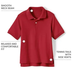 Men's Short Sleeve Interlock Polo Shirt
