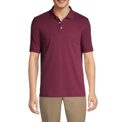 Men's Short Sleeve Interlock Polo Shirt
