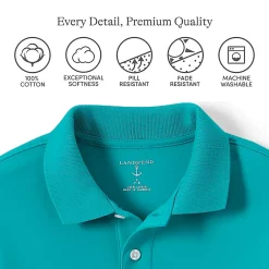 Men's Short Sleeve Interlock Polo Shirt