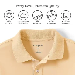 Men's Short Sleeve Interlock Polo Shirt