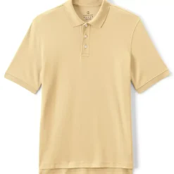 Men's Short Sleeve Interlock Polo Shirt