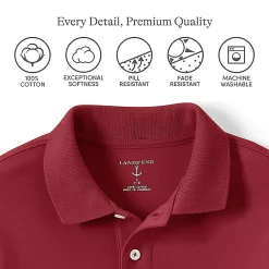 Men's Short Sleeve Interlock Polo Shirt