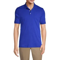 Men's Short Sleeve Interlock Polo Shirt