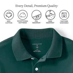 Men's Short Sleeve Interlock Polo Shirt