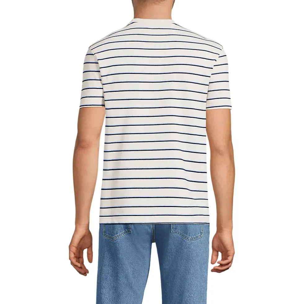 Men's Short Sleeve Knit Terry Tee
