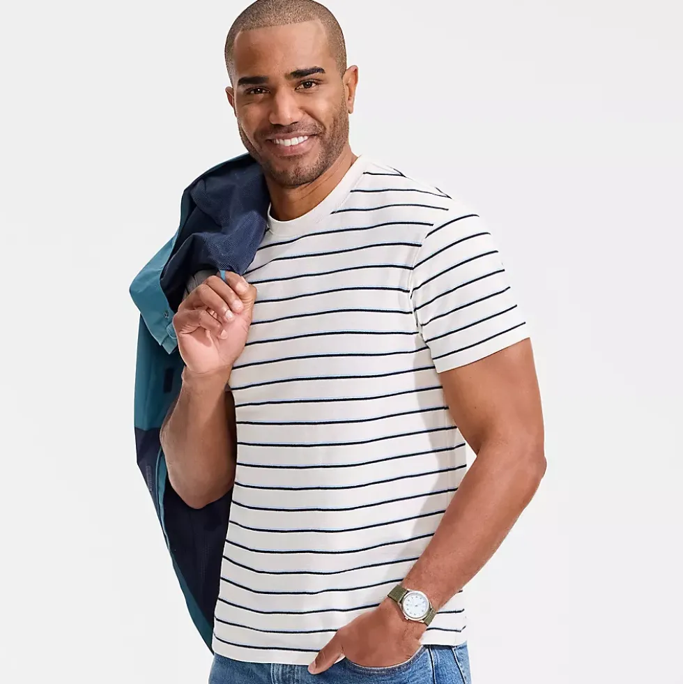 Men's Short Sleeve Knit Terry Tee