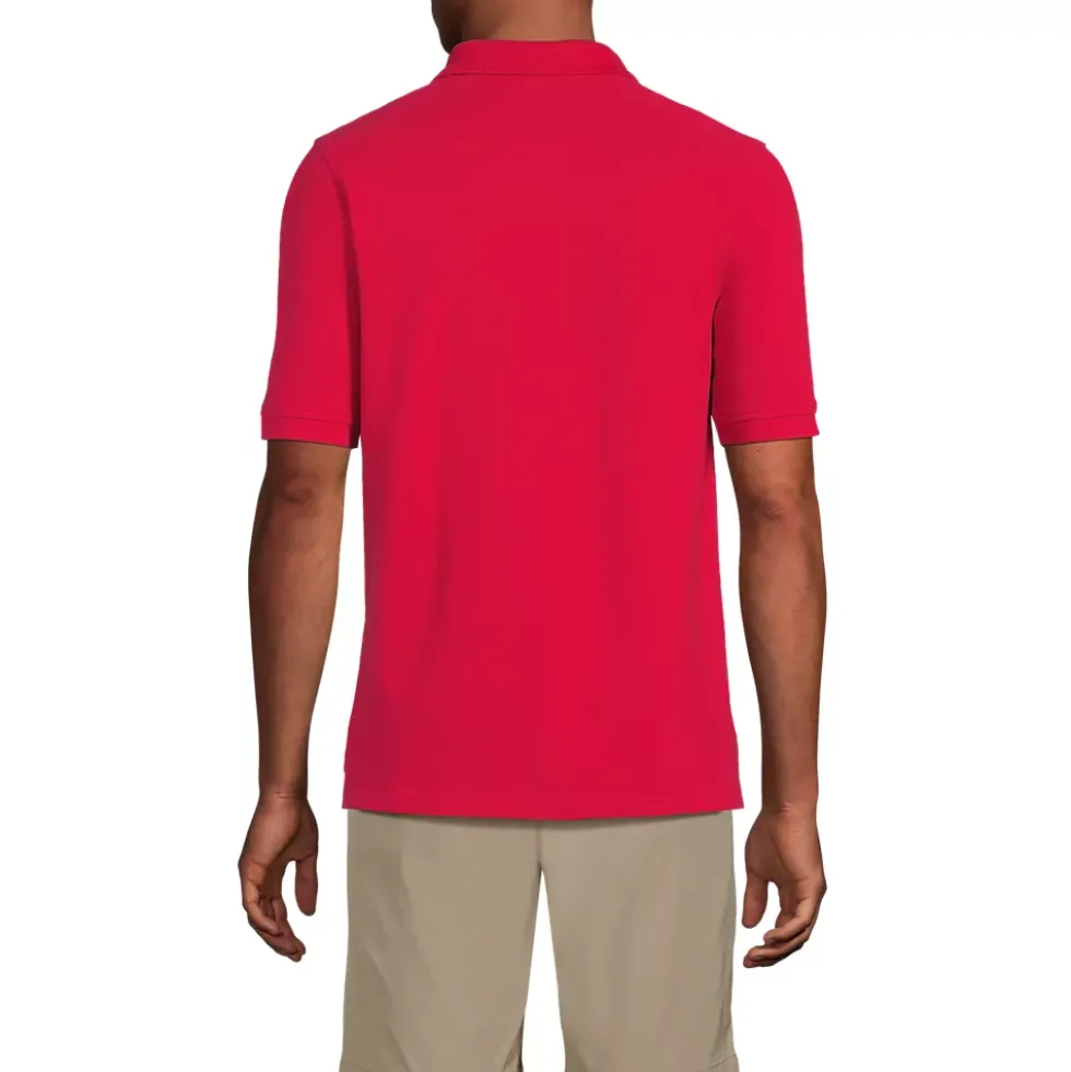 Men's Short Sleeve Mesh Polo Shirt