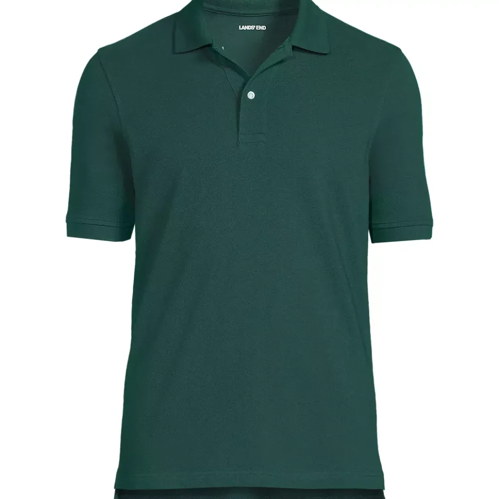 Men's Short Sleeve Mesh Polo Shirt