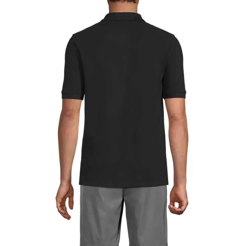 Men's Short Sleeve Mesh Polo Shirt
