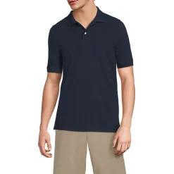 Men's Short Sleeve Mesh Polo Shirt