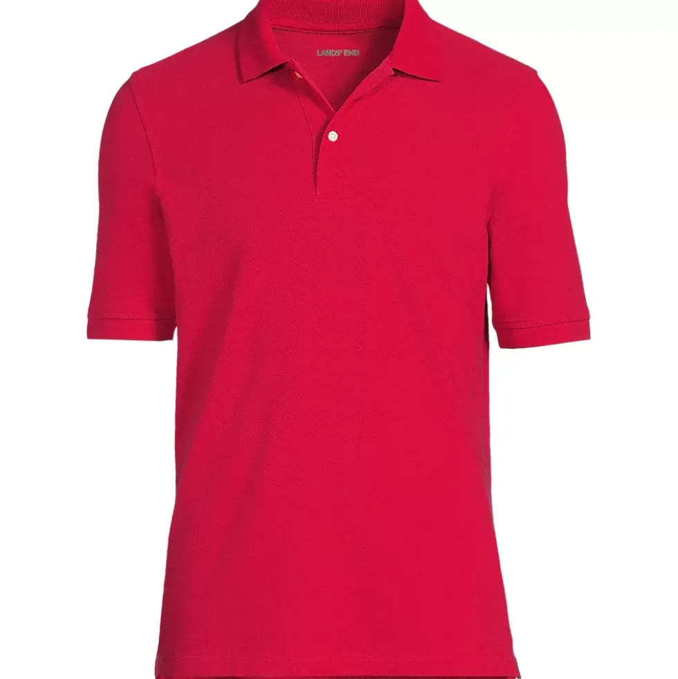 Men's Short Sleeve Mesh Polo Shirt