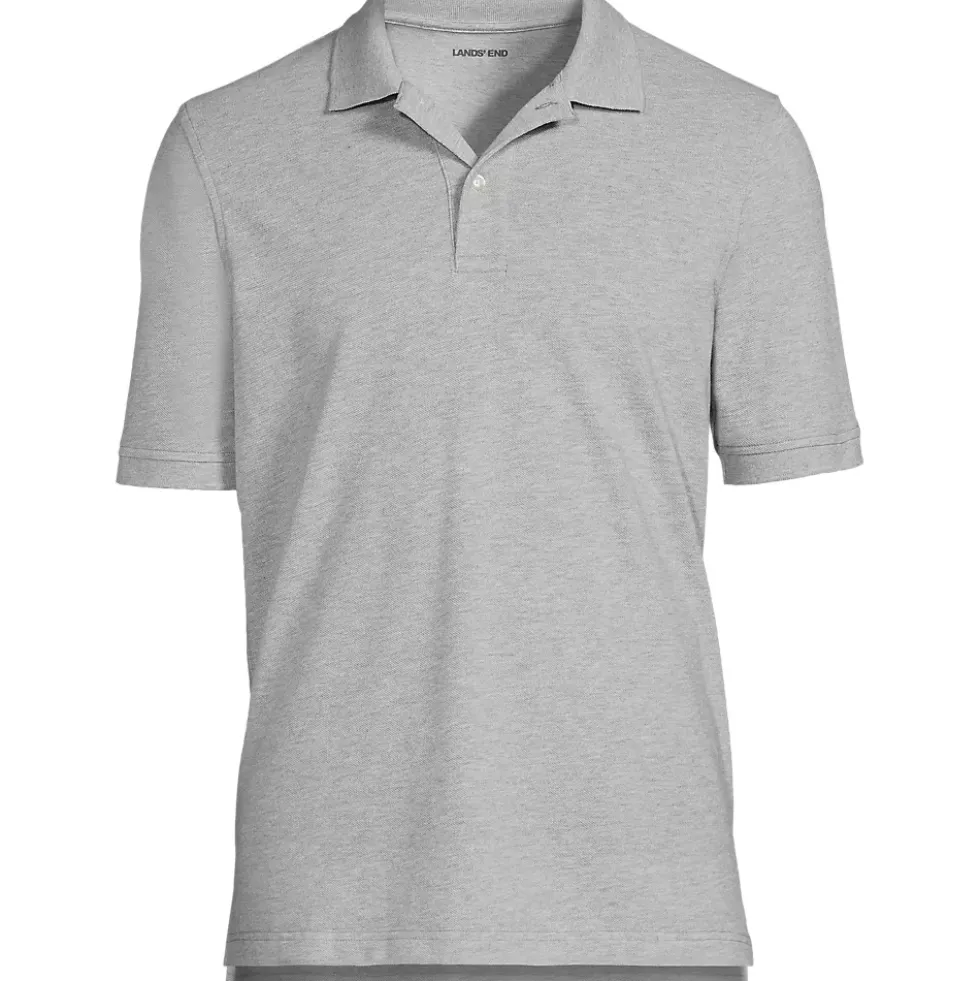 Men's Short Sleeve Mesh Polo Shirt