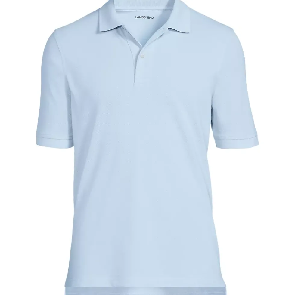 Men's Short Sleeve Mesh Polo Shirt
