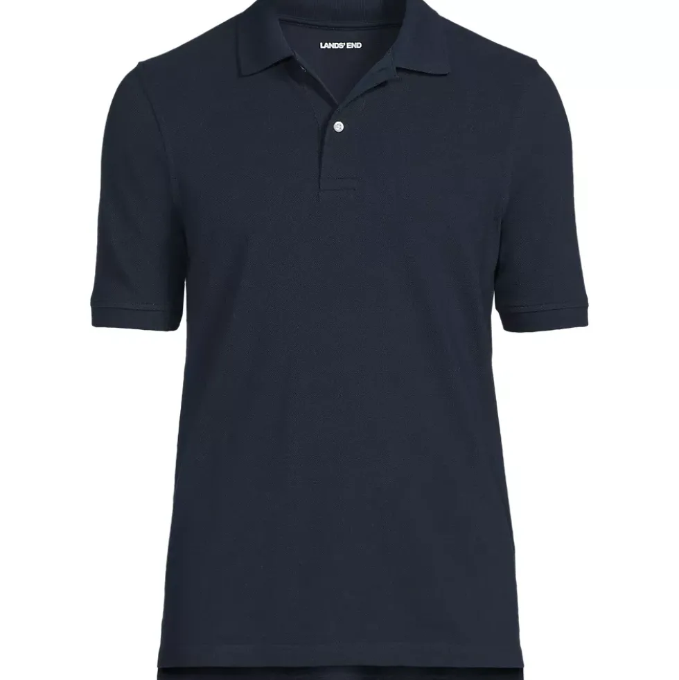 Men's Short Sleeve Mesh Polo Shirt