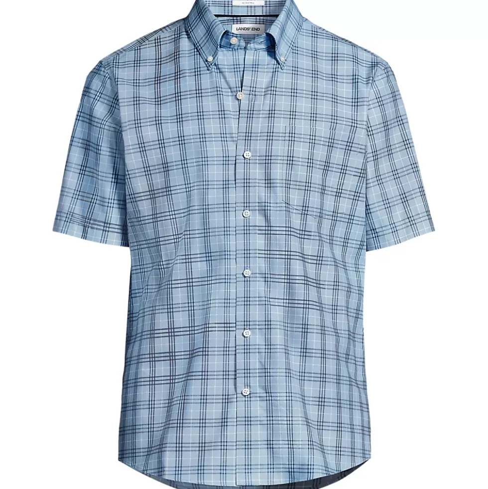 Men's Short Sleeve No Iron Twill Shirt