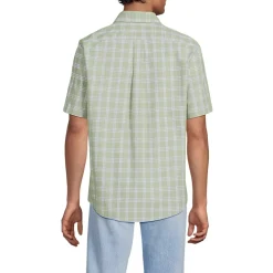Men's Short Sleeve No Iron Twill Shirt