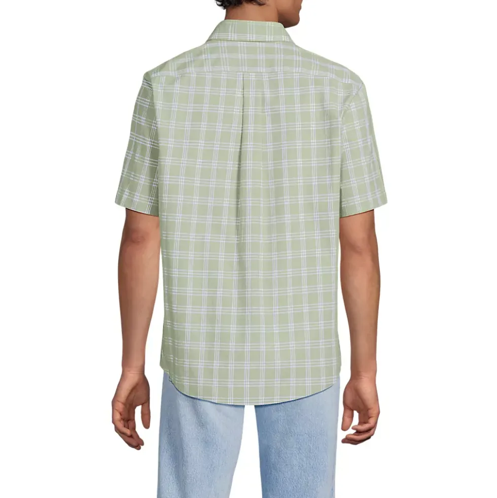 Men's Short Sleeve No Iron Twill Shirt