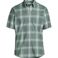 Men's Short Sleeve No Iron Twill Shirt