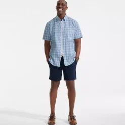 Men's Short Sleeve No Iron Twill Shirt