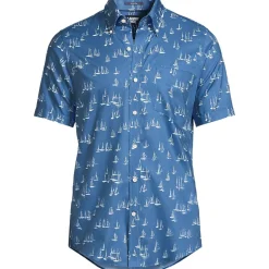 Men's Short Sleeve No Iron Twill Shirt