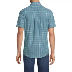 Men's Short Sleeve No Iron Twill Shirt