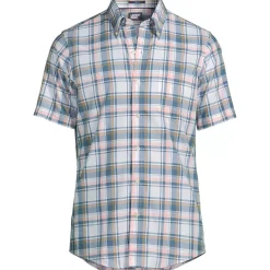 Men's Short Sleeve No Iron Twill Shirt