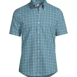 Men's Short Sleeve No Iron Twill Shirt