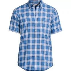 Men's Short Sleeve No Iron Twill Shirt