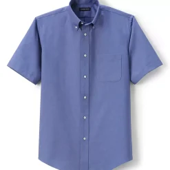 Men's Short Sleeve Oxford Dress Shirt